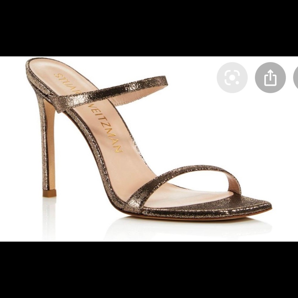 Stuart weitzman aleena 100 slip sandals size 8 1/2